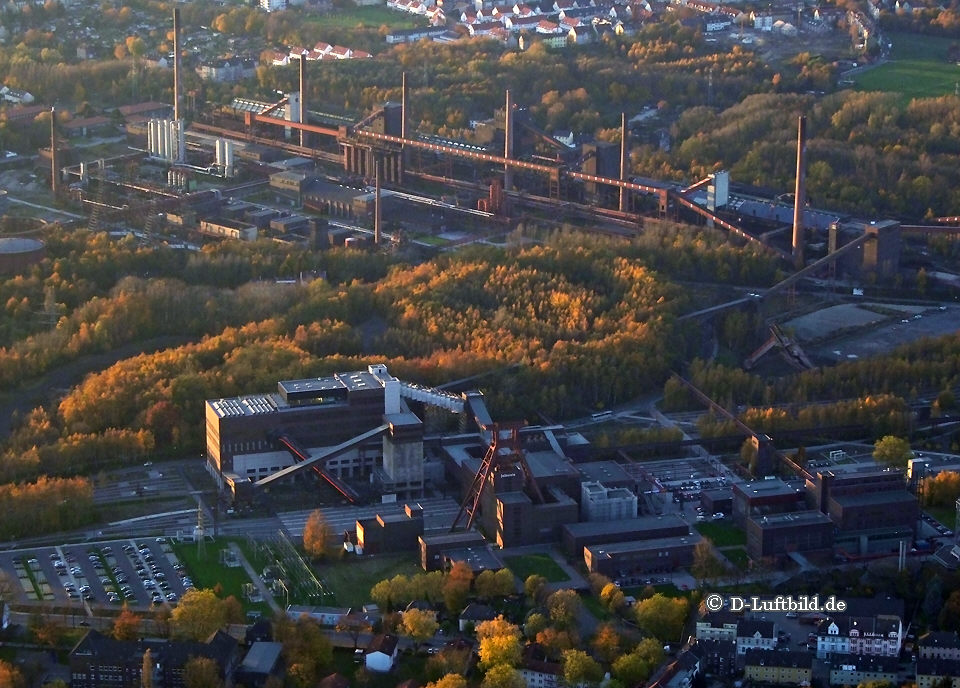 Luftbild Zeche und Kokerei Zollverein