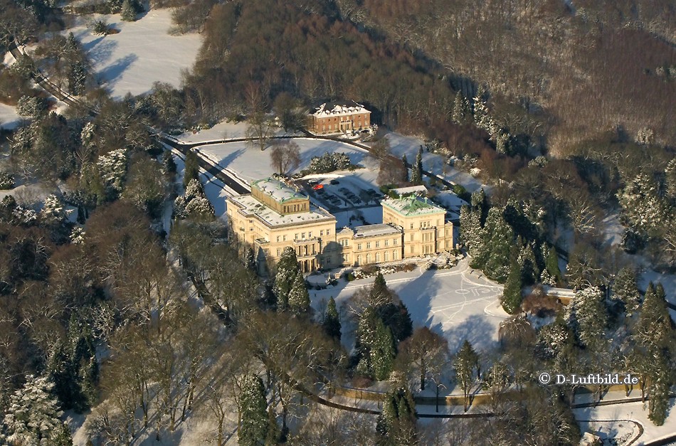 Luftbild Villa H&uuml;gel